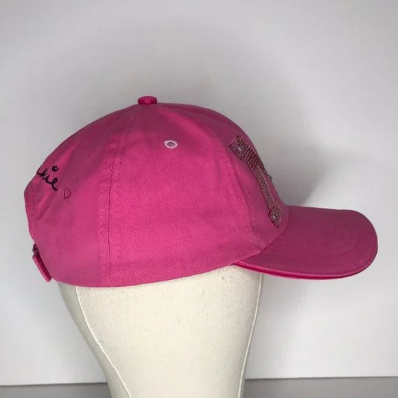 Disney Minnie Mouse Pink Sequin Girls Adjustable Hat - Picture 4 of 11